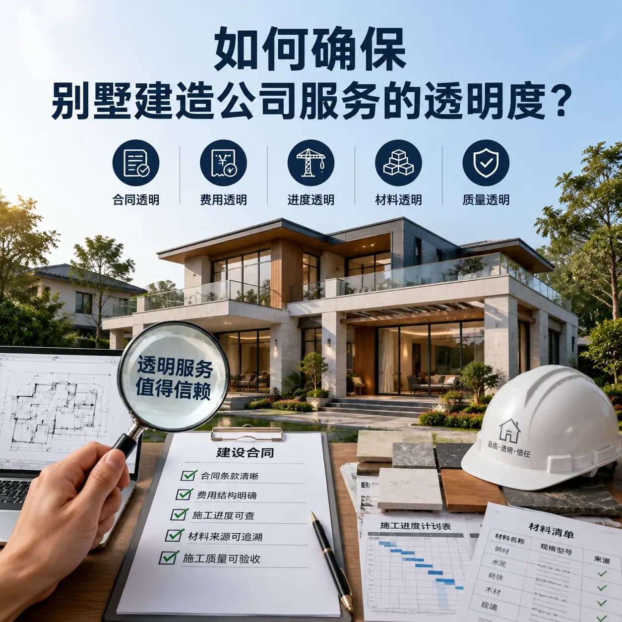 在 兴义 如何确保别墅建造公司服务的透明度?