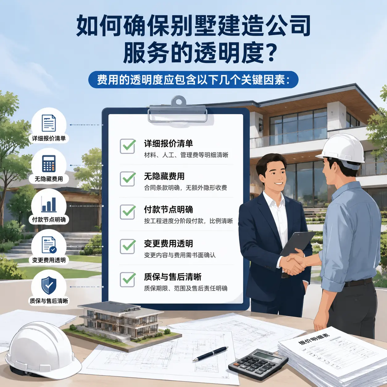 在 兴义 如何确保别墅建造公司服务的透明度?