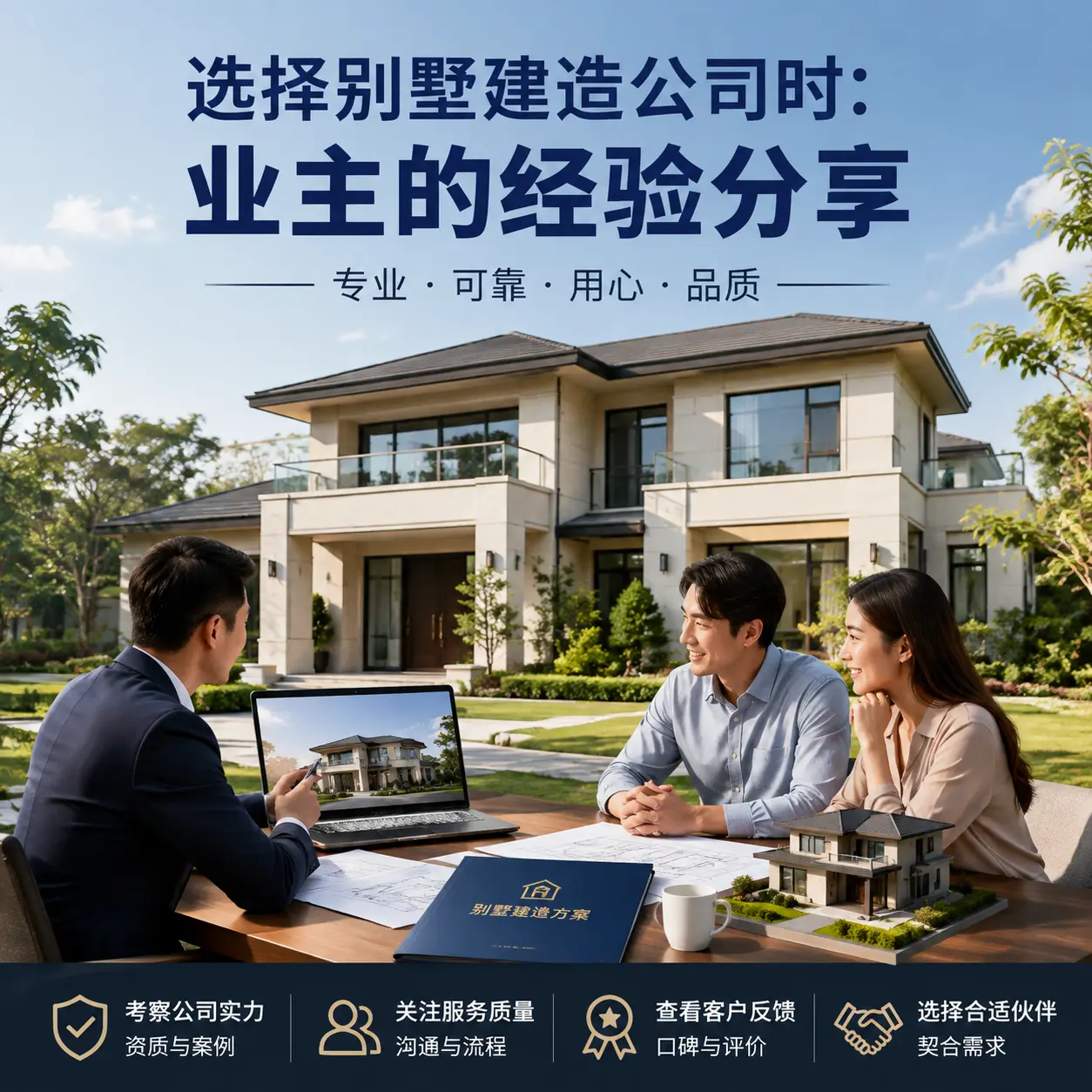 选择别墅建造公司时: 兴义 业主的经验分享