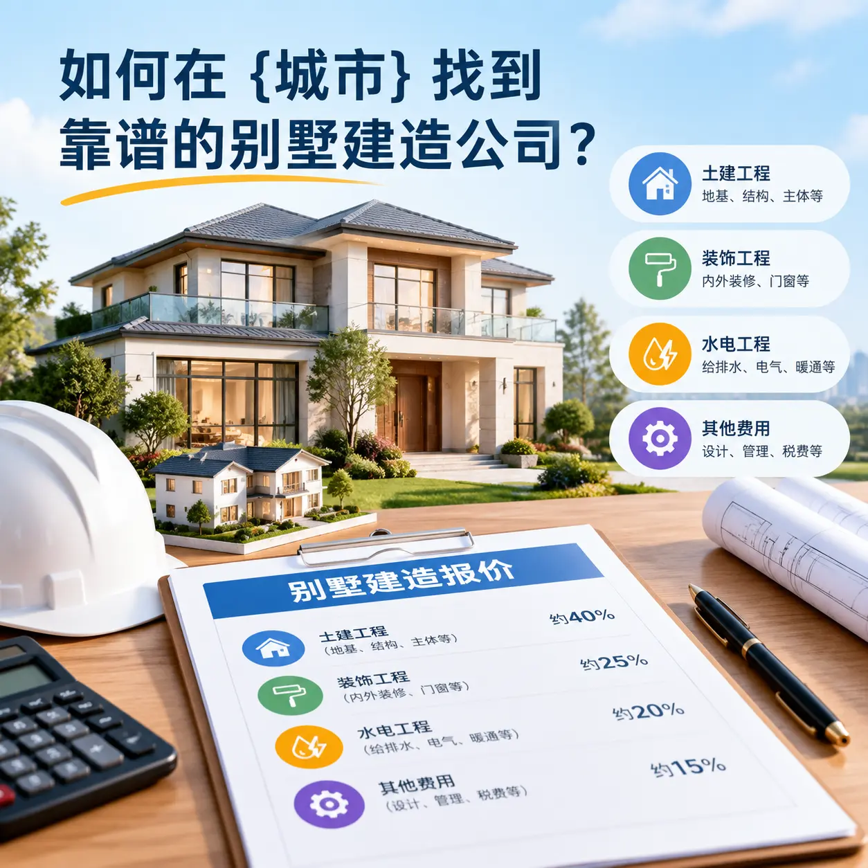 如何在 兴义 找到靠谱的别墅建造公司?