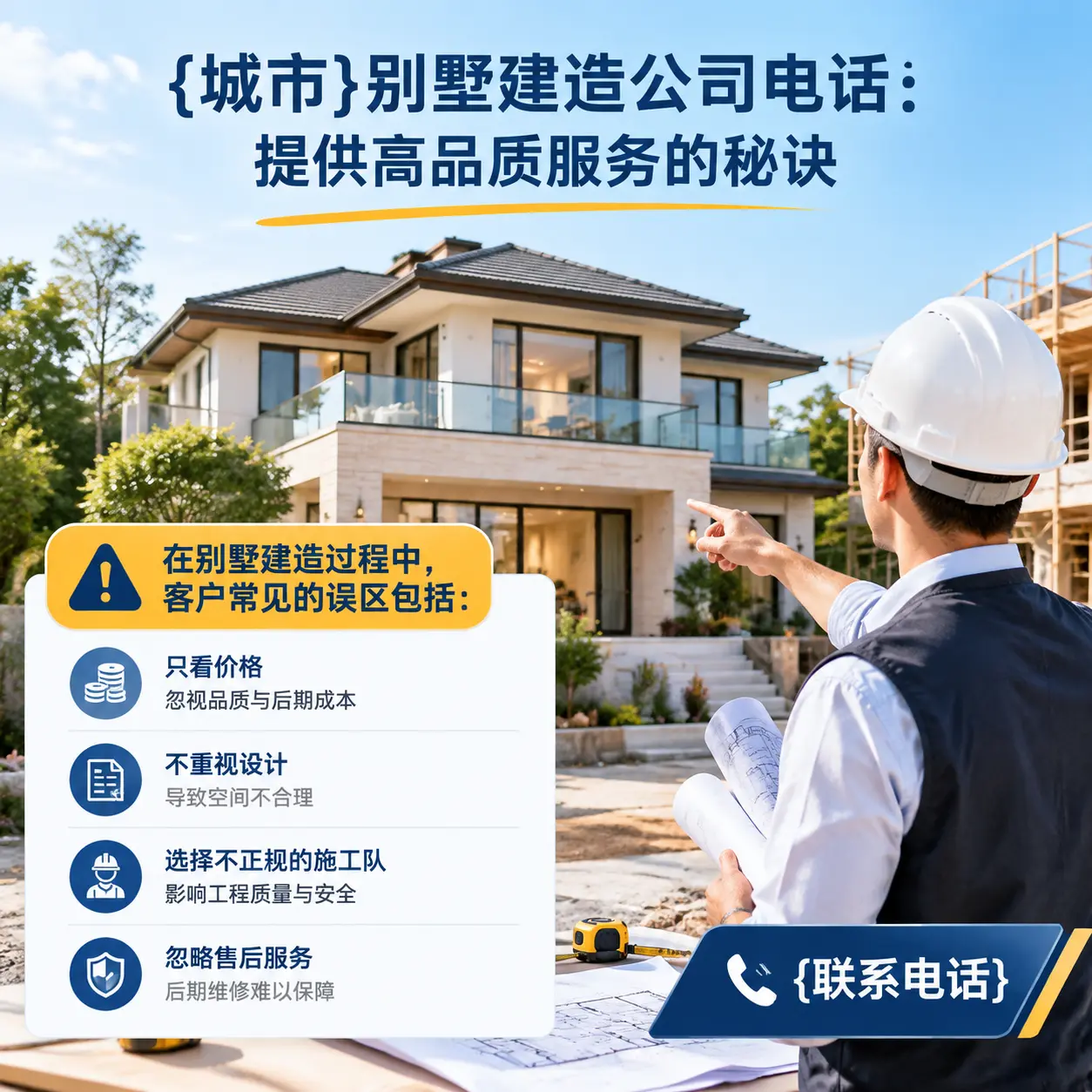 兴义别墅建造公司电话:提供高品质服务的秘诀