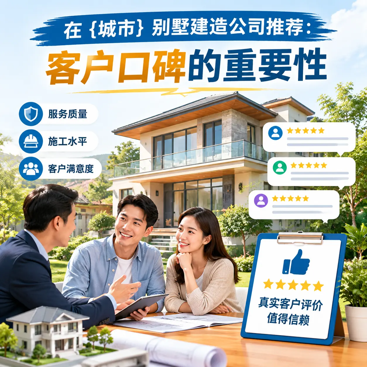 在 兴义 别墅建造公司推荐:客户口碑的重要性