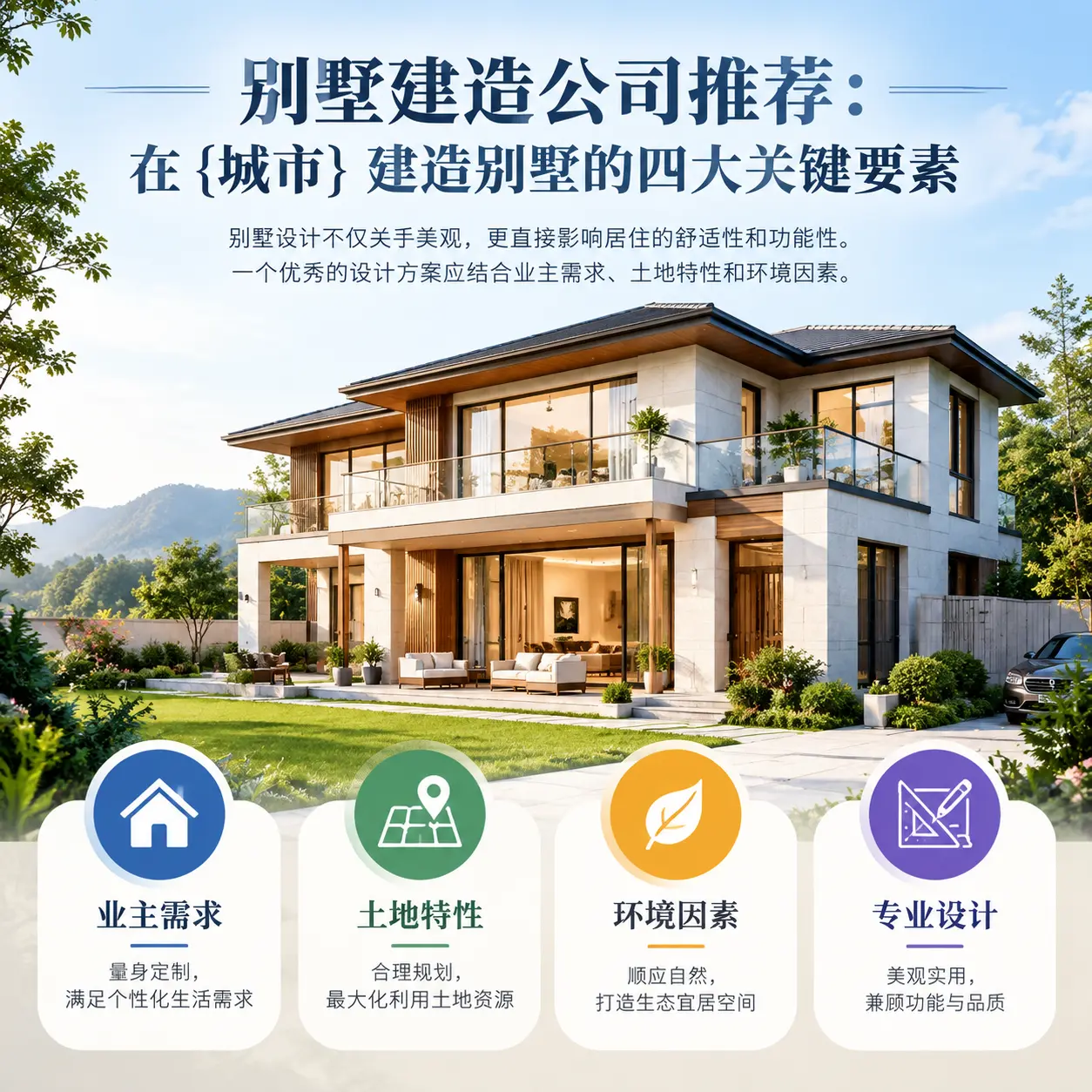 别墅建造公司推荐:在 兴义 建造别墅的四大关键要素