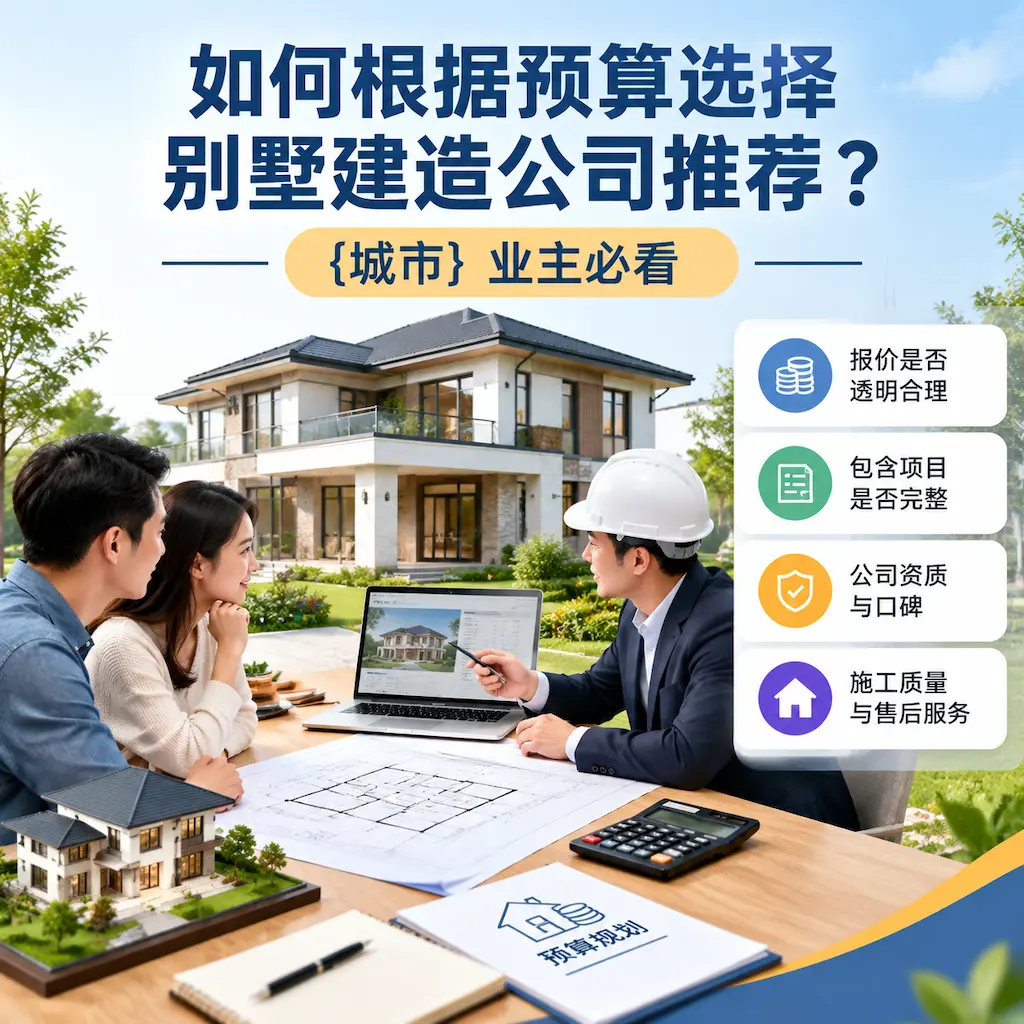 如何根据预算选择别墅建造公司推荐? 兴义 业主必看