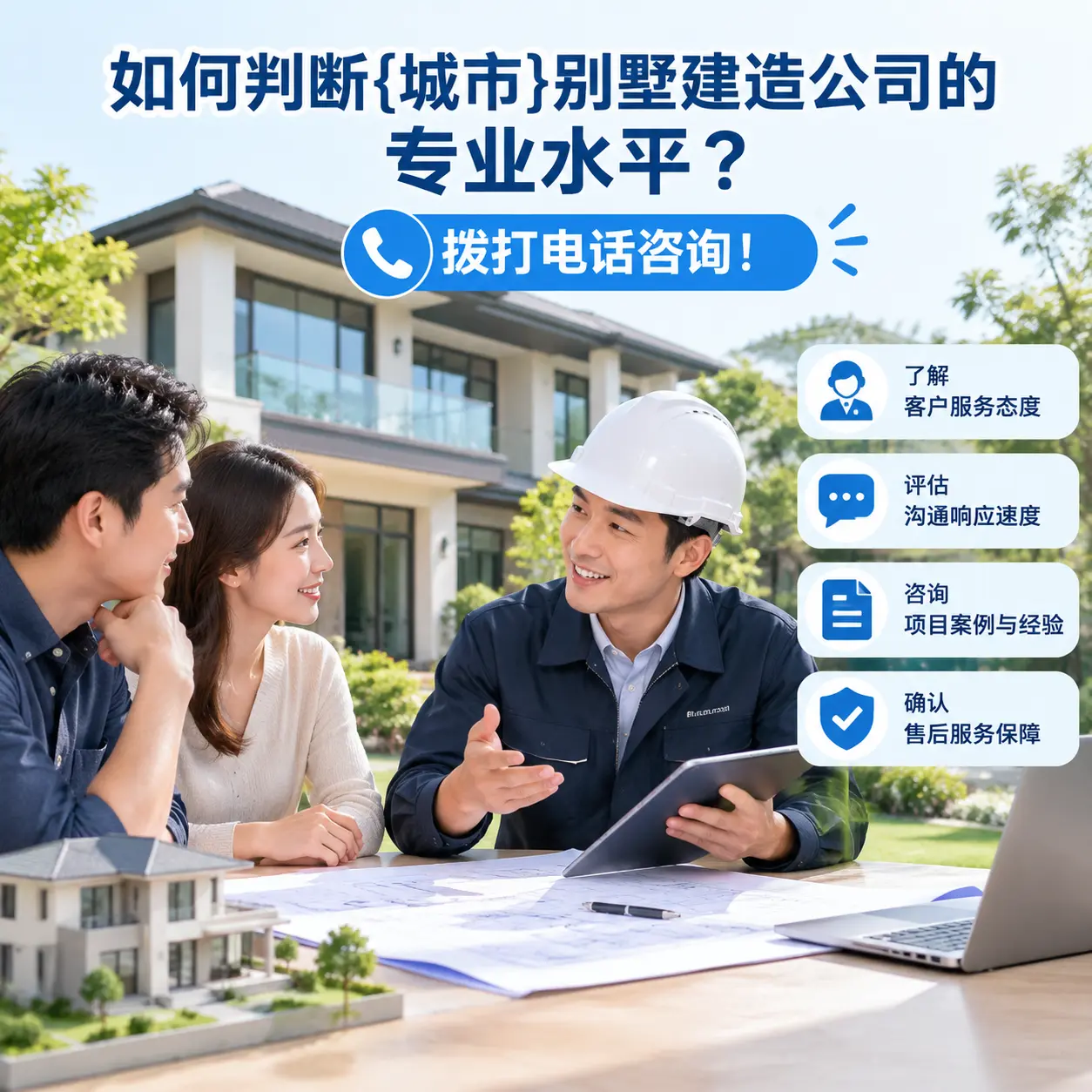 如何判断兴义别墅建造公司的专业水平？拨打电话咨询！